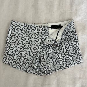 Club Monaco metallic shorts — size 0